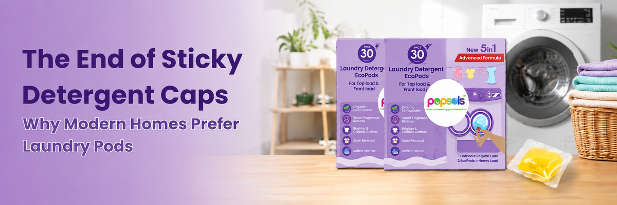 The End of Sticky Detergent Caps: Why Modern Homes Prefer Laundry Pods