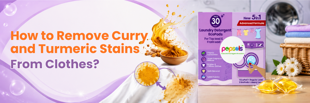 How to Remove Curry and Turmeric Stains From Clothes?
