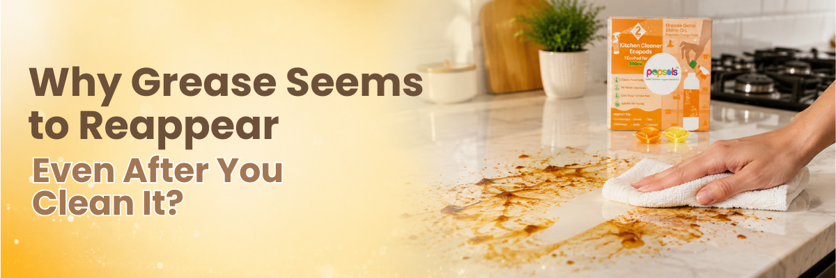 Why Grease Seems to Reappear Even After You Clean It