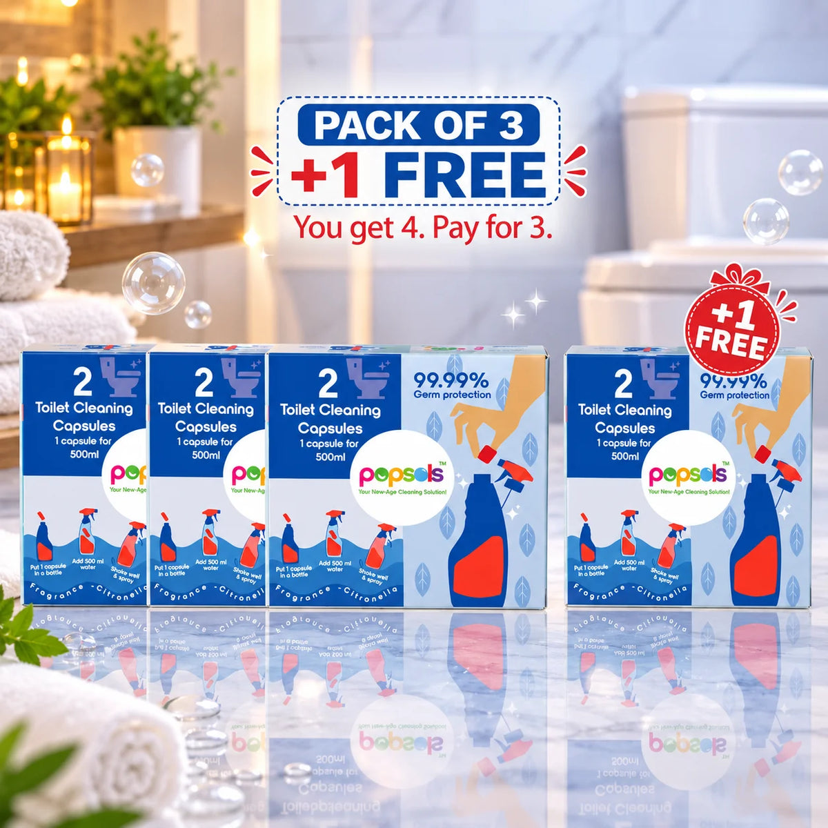 Toilet Cleaner EcoPods