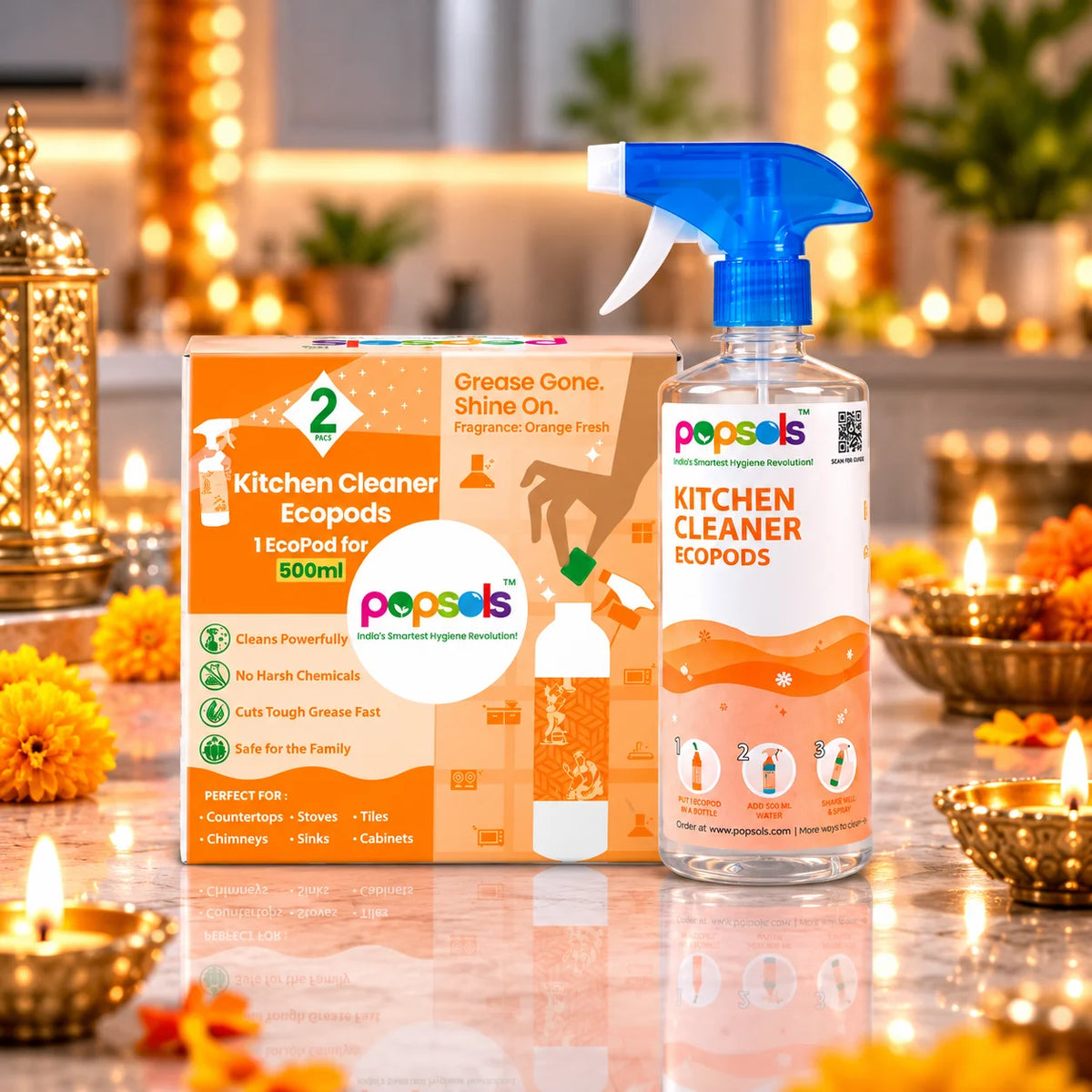 Kitchen Cleaner & Degreaser EcoPods