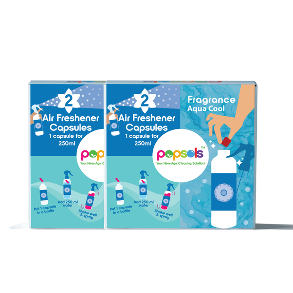 Aqua Cool - Air Freshener Capsules 2 Boxes of 4 Capsules | Long-Lasting Home Freshener