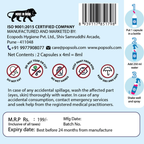 Pack of 1 box of Eco-Friendly Glass Cleaner Capsules– Streak-Free, Zero Waste Cleaning