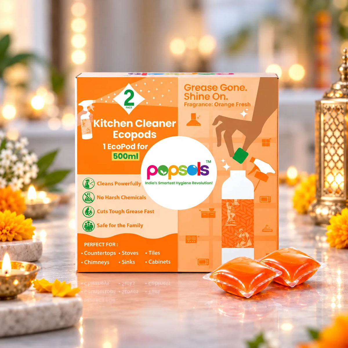 Kitchen Cleaner & Degreaser EcoPods