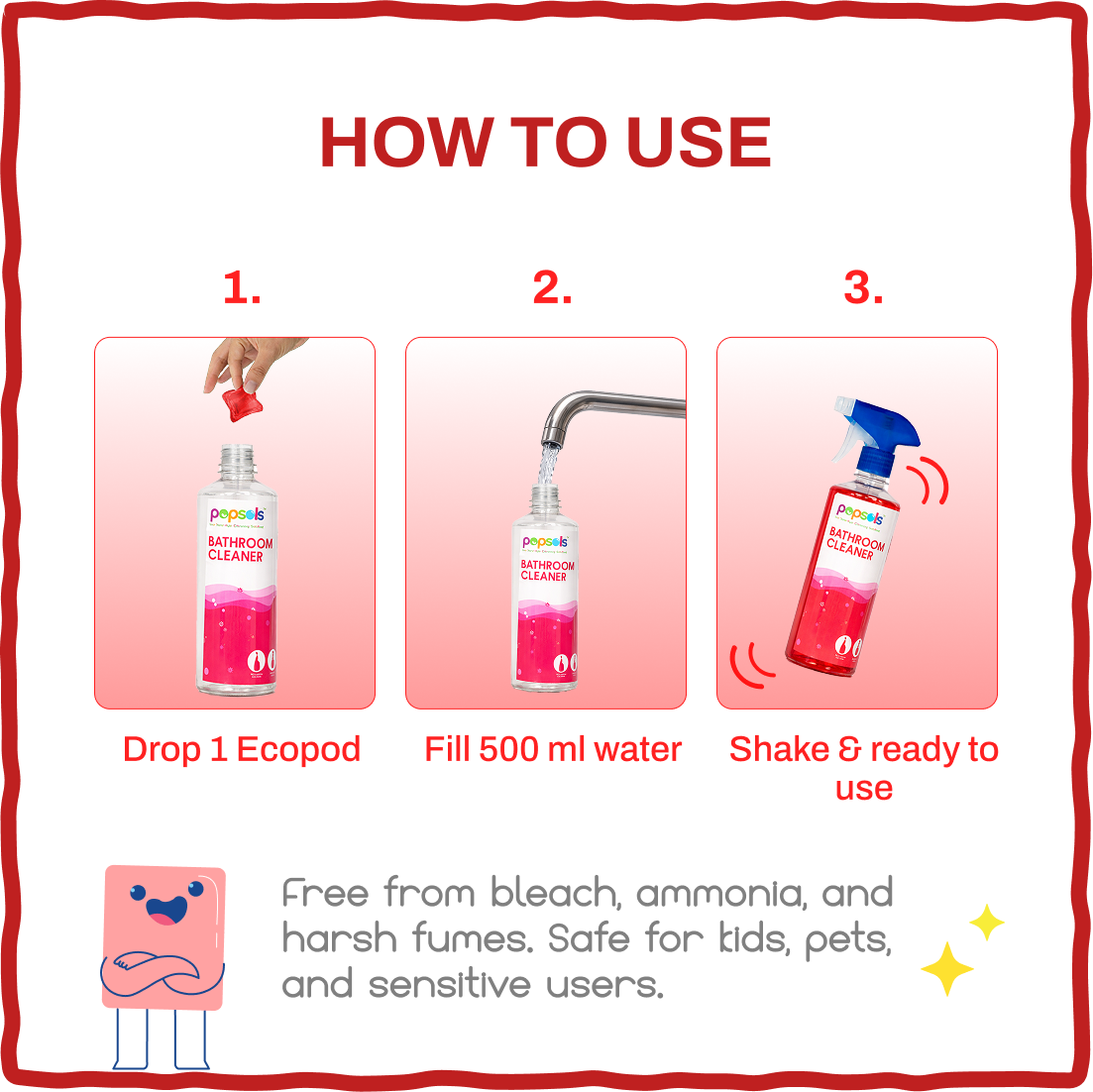 Bathroom Cleaner EcoPods