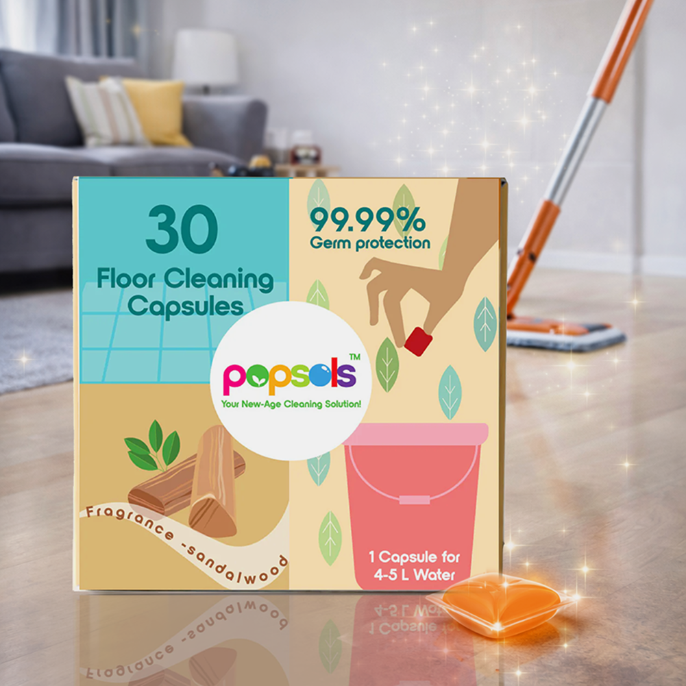 🎁 Sandalwood – Floor Cleaner EcoPods - 1 Month Pack