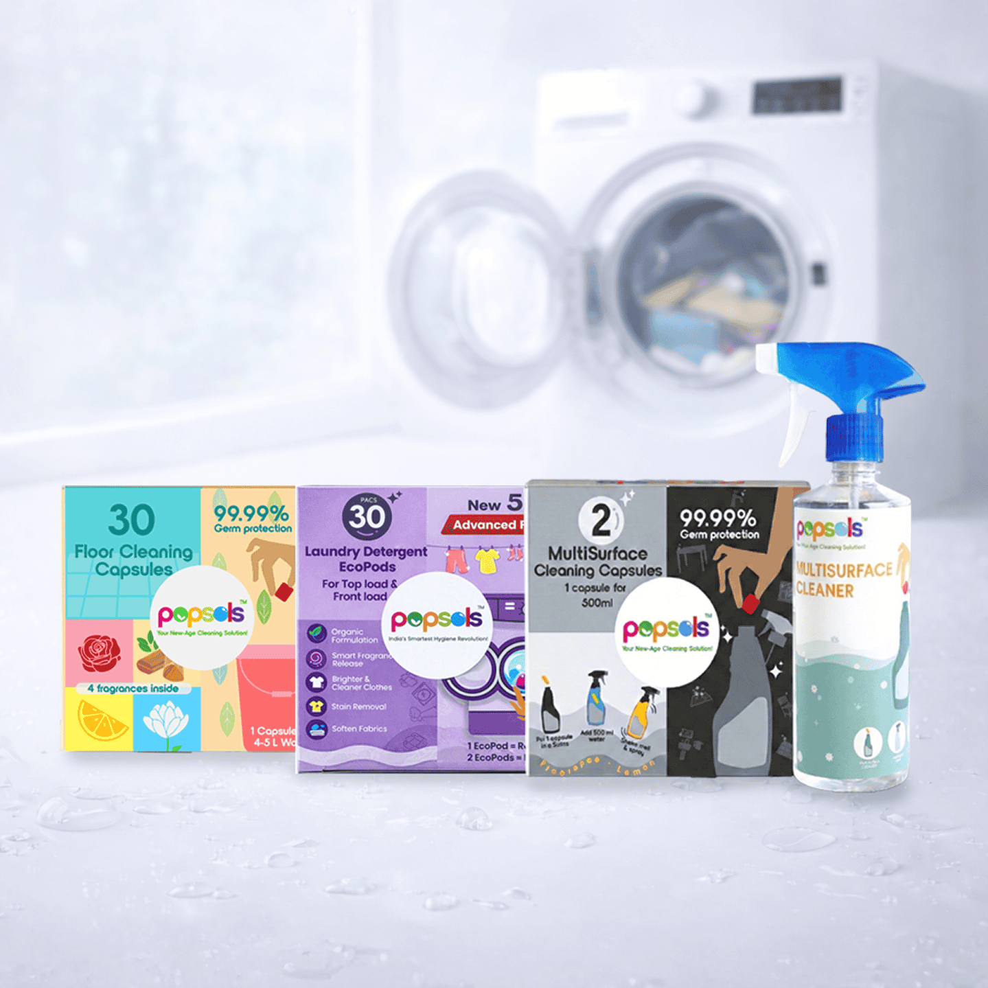 Cleaning Combo Pack with Bottle