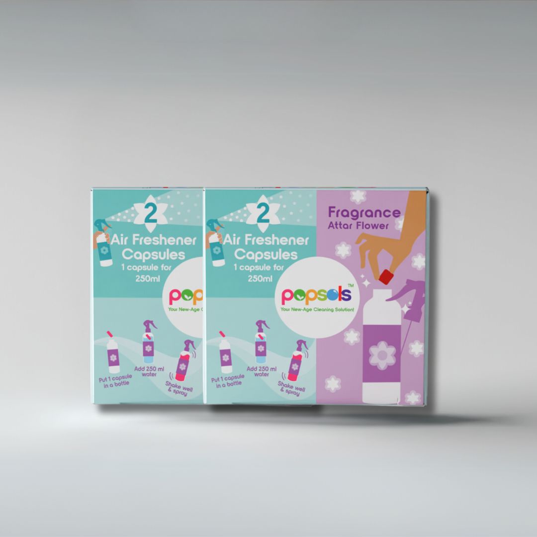 Air Freshener EcoPods 2 Boxes of 4 Capsules | Eco-Friendly & Long-Lasting Home Freshener