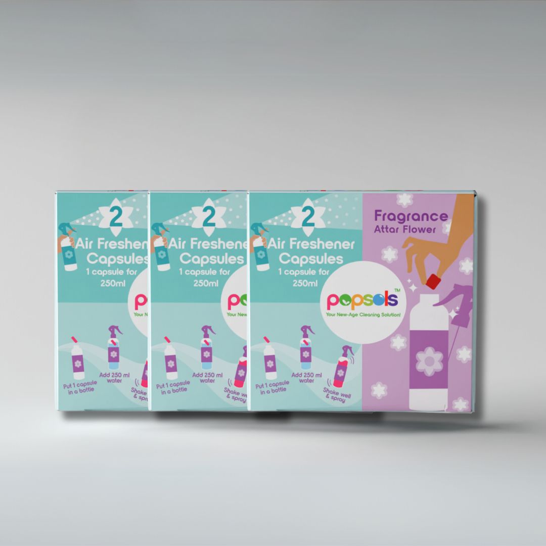 Air Freshener EcoPods 3 Boxs of 6 Capsules | Eco-Friendly & Long-Lasting Home Freshener