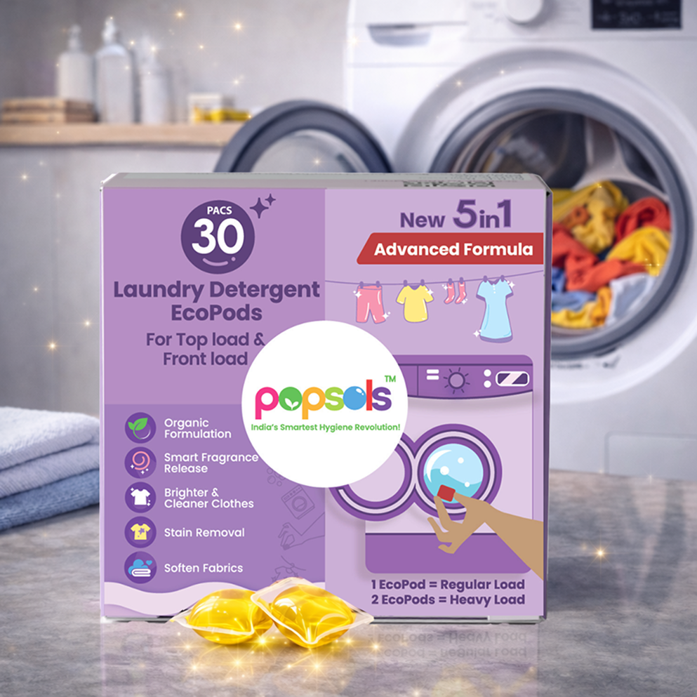 All-in-One Cleaning Combo EcoPods with Bottle