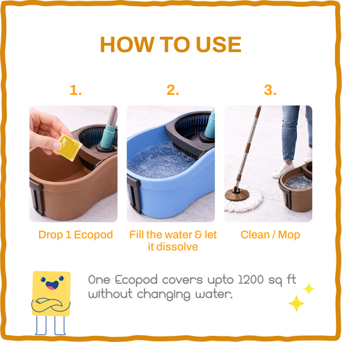Lemon – Floor Cleaner EcoPods