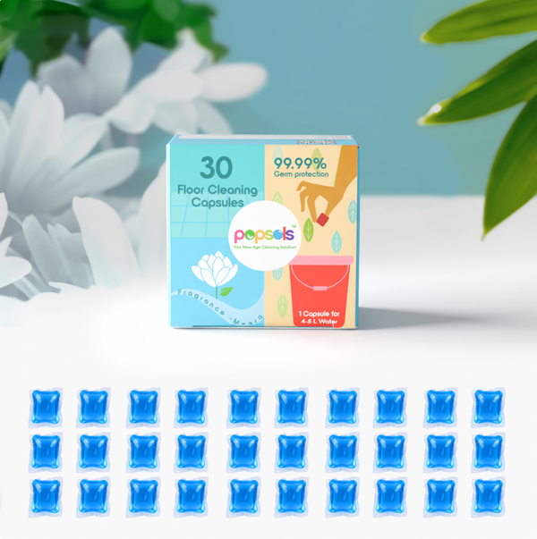 Mogra – Floor Cleaner EcoPods (30 Capsules, Pack of 1)