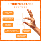 Kitchen Cleaner & Degreaser EcoPods