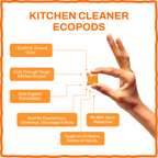 Kitchen Cleaner & Degreaser EcoPods