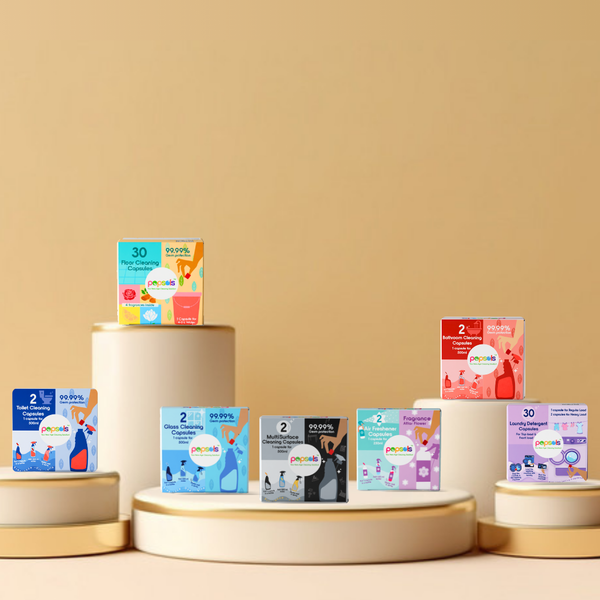 All-in-One Cleaning Combo EcoPods | Complete Home Cleaning Kit