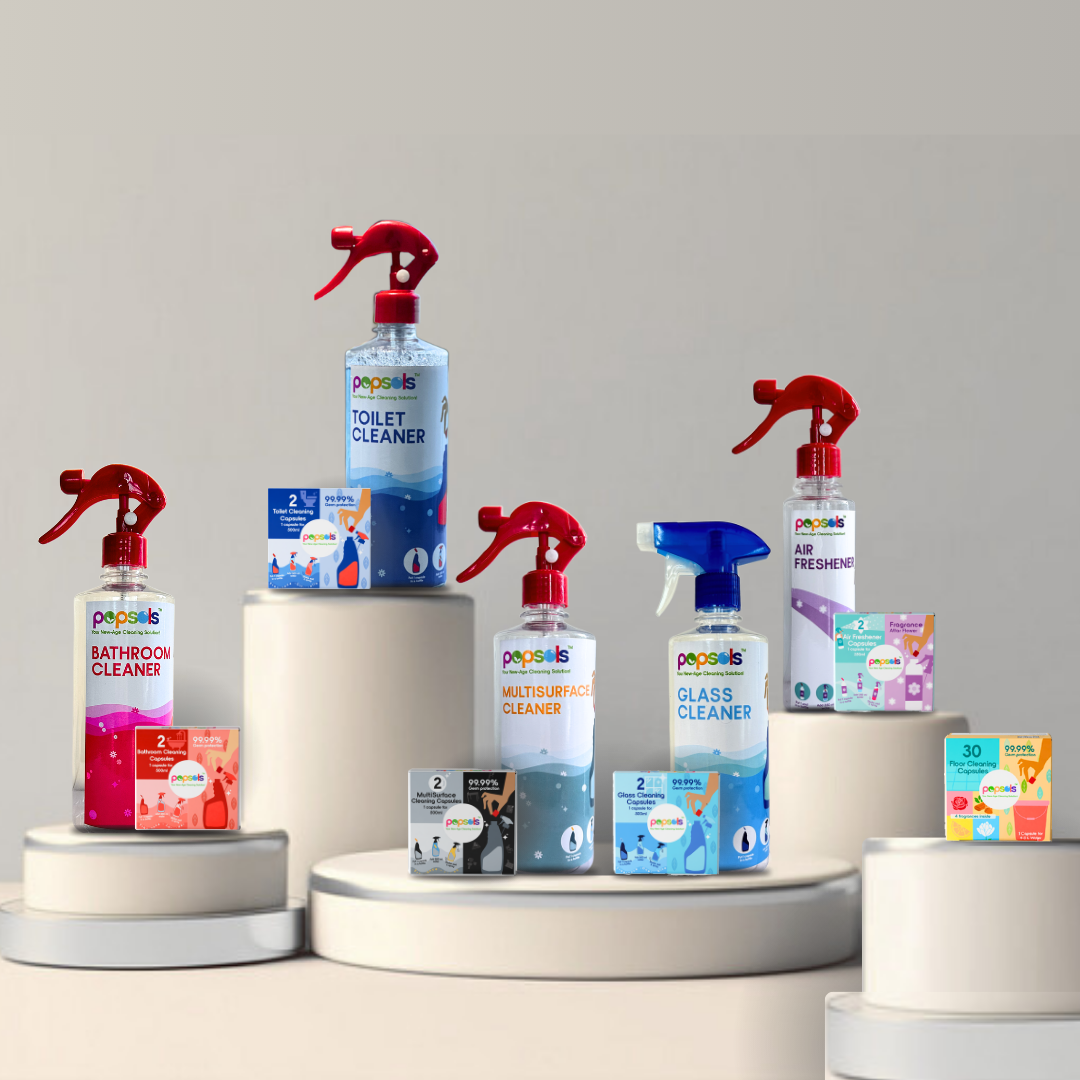 Bottle & Clean Pack (Combo with bottles)
