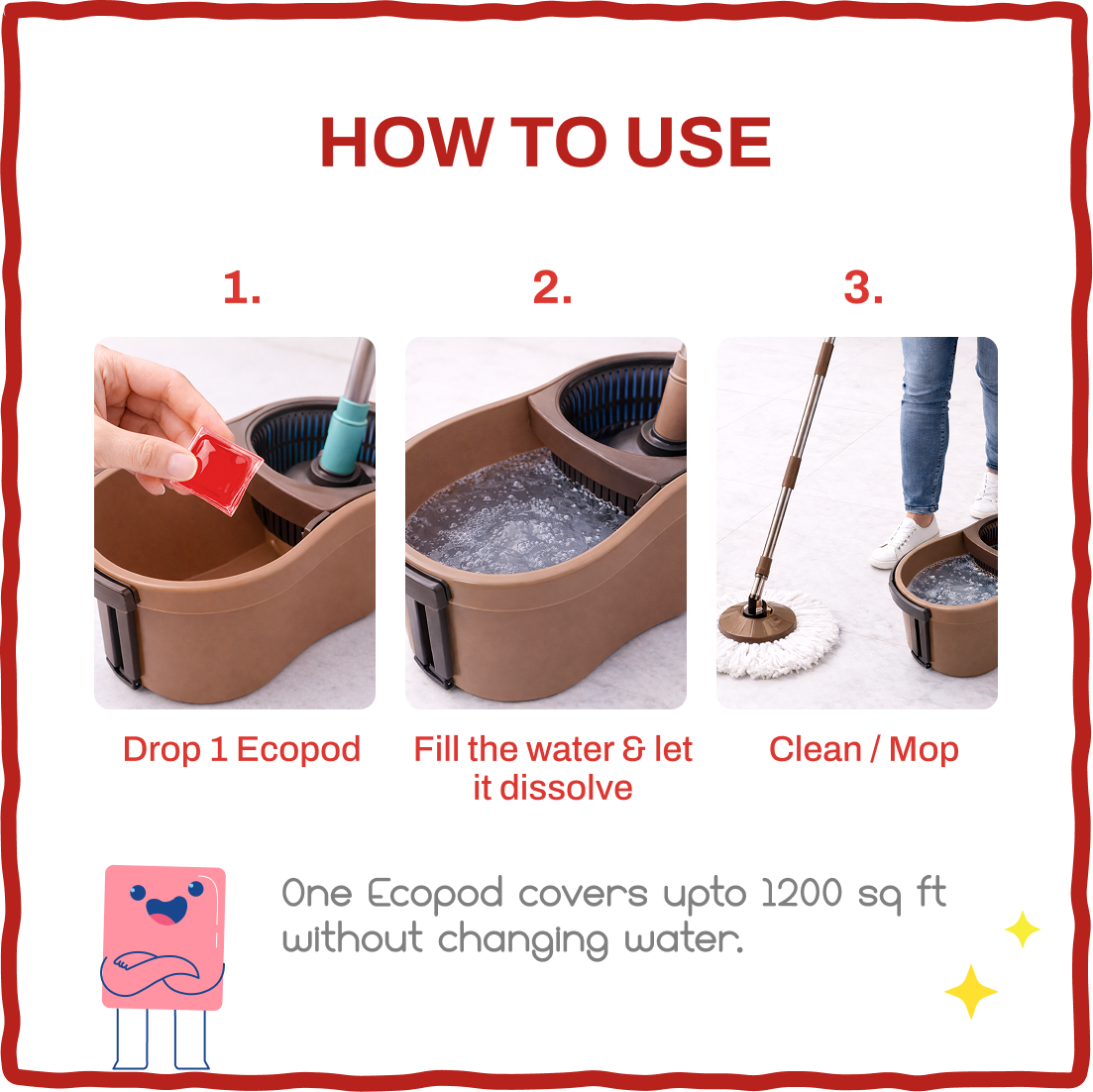 Rose – Floor Cleaner EcoPods