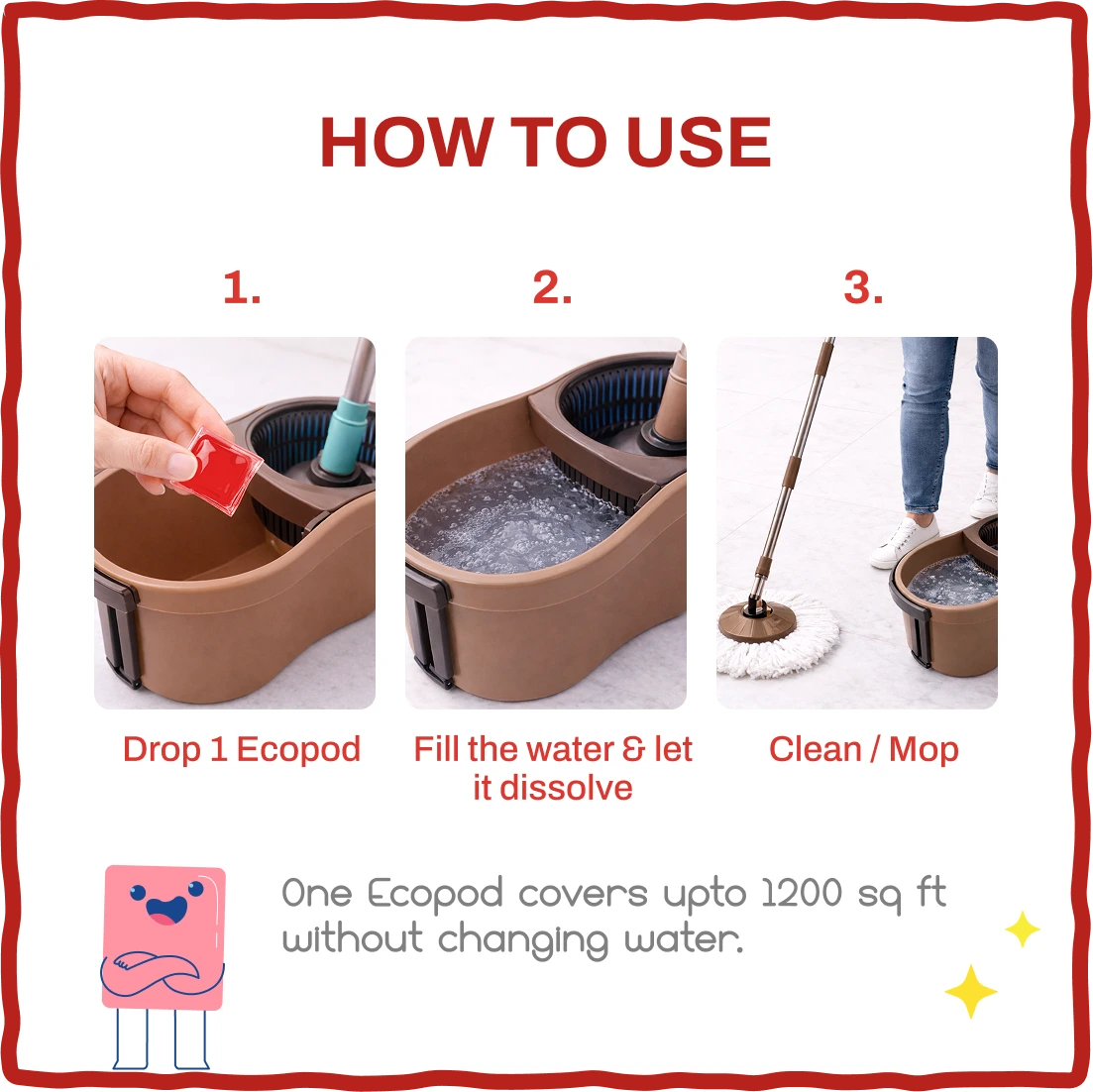 Rose – Floor Cleaner EcoPods