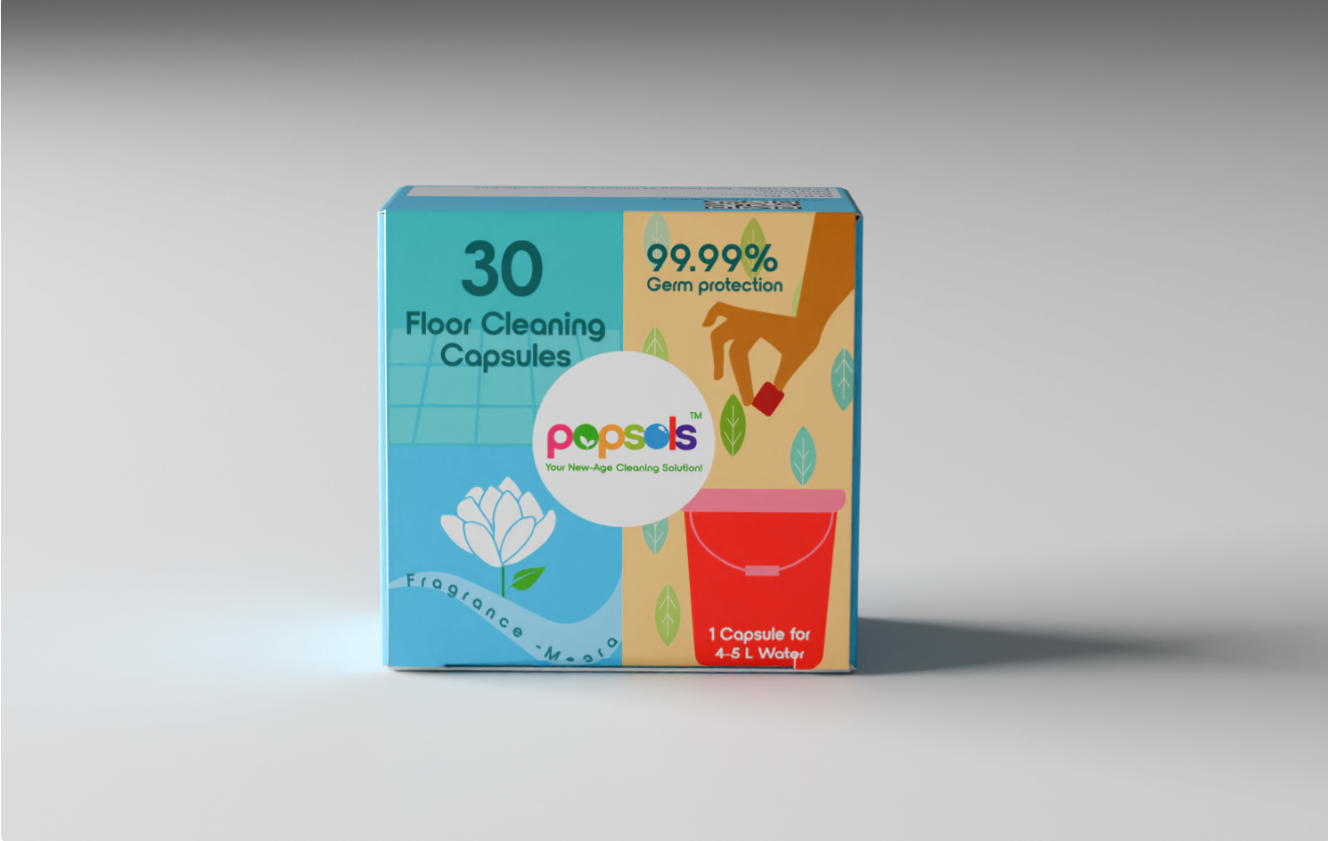 Floor Cleaning Capsules - 30 (Mogra)