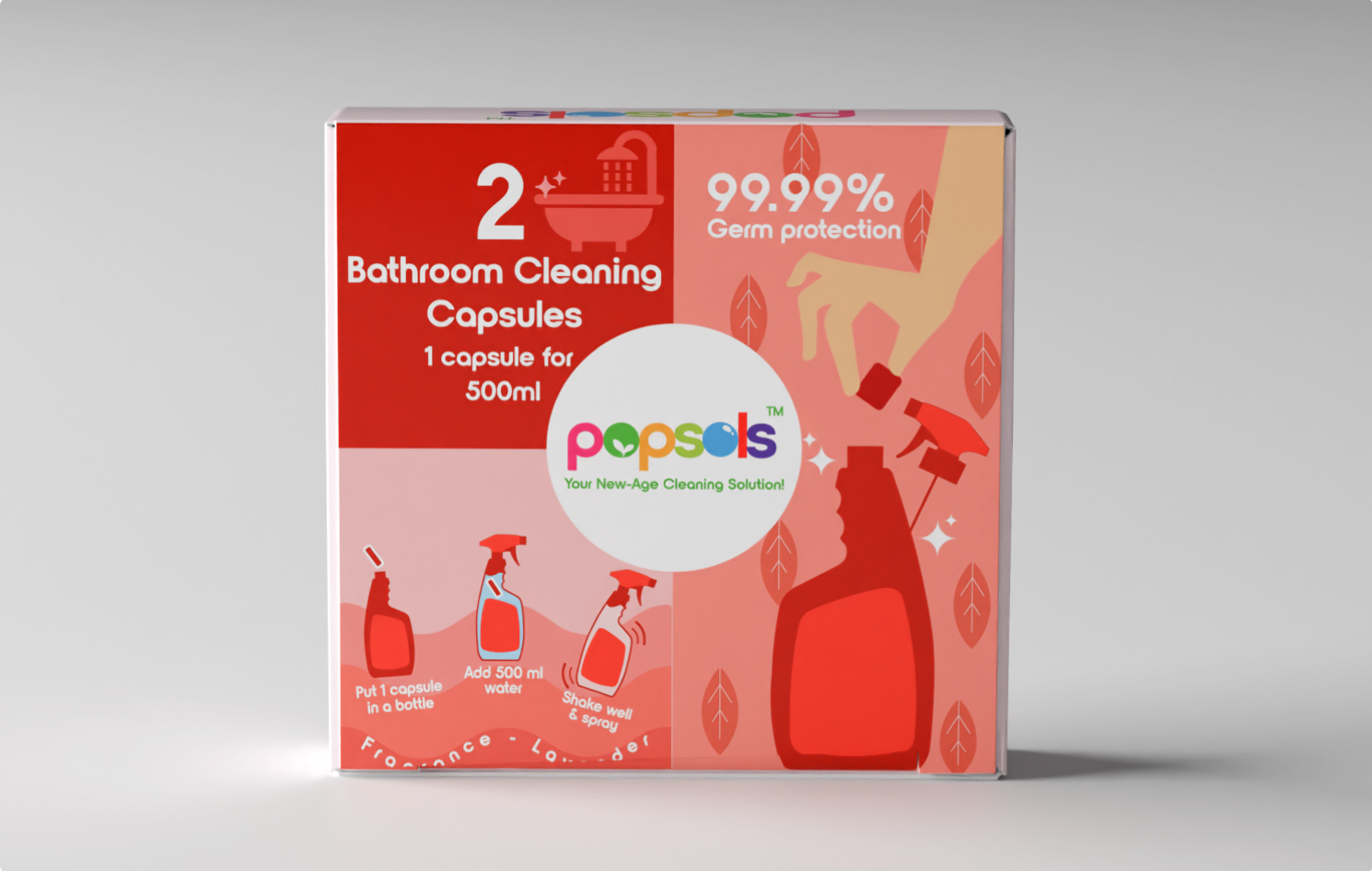 Bathroom Cleaning - 2 Capsules
