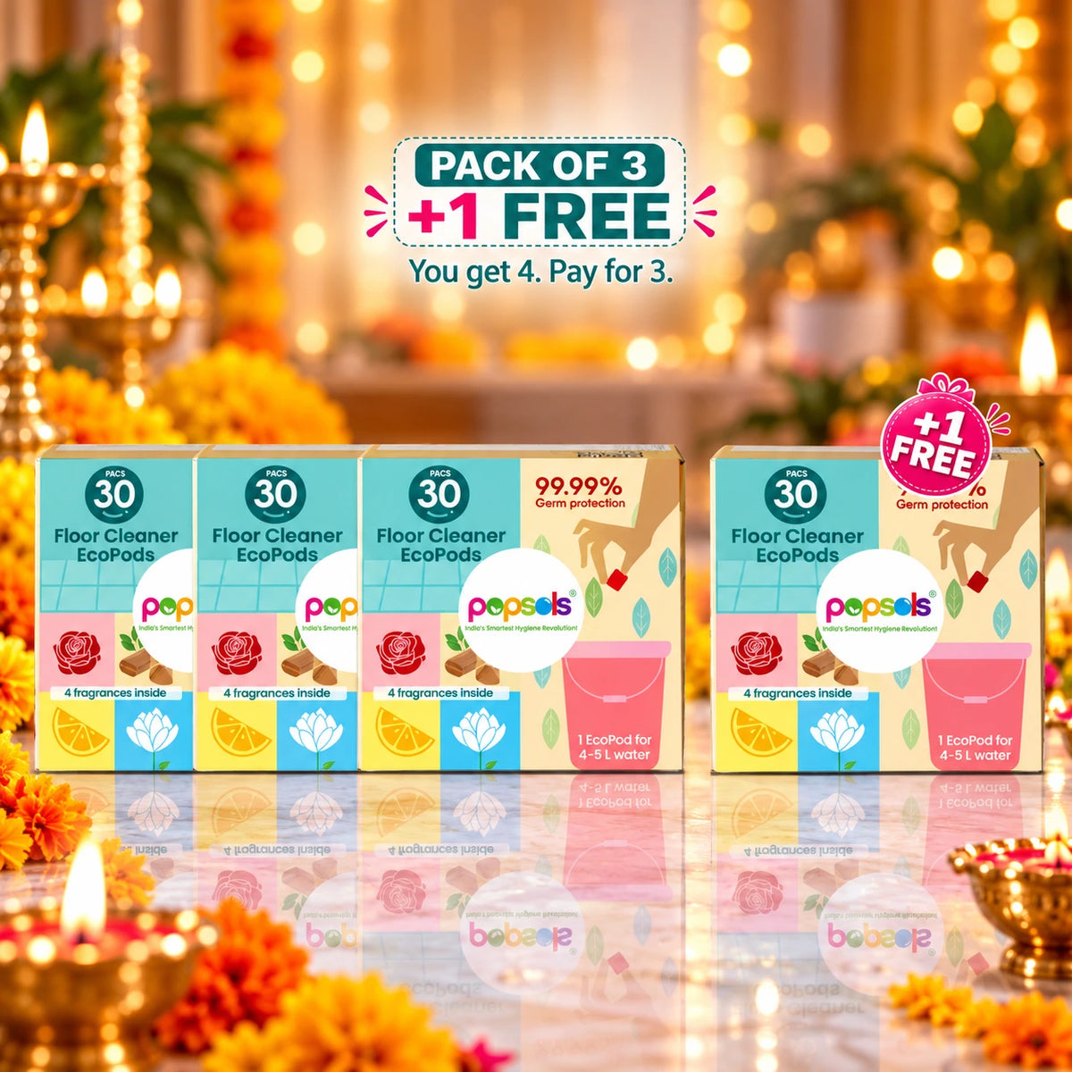 All Fragrance – Floor Cleaner EcoPods