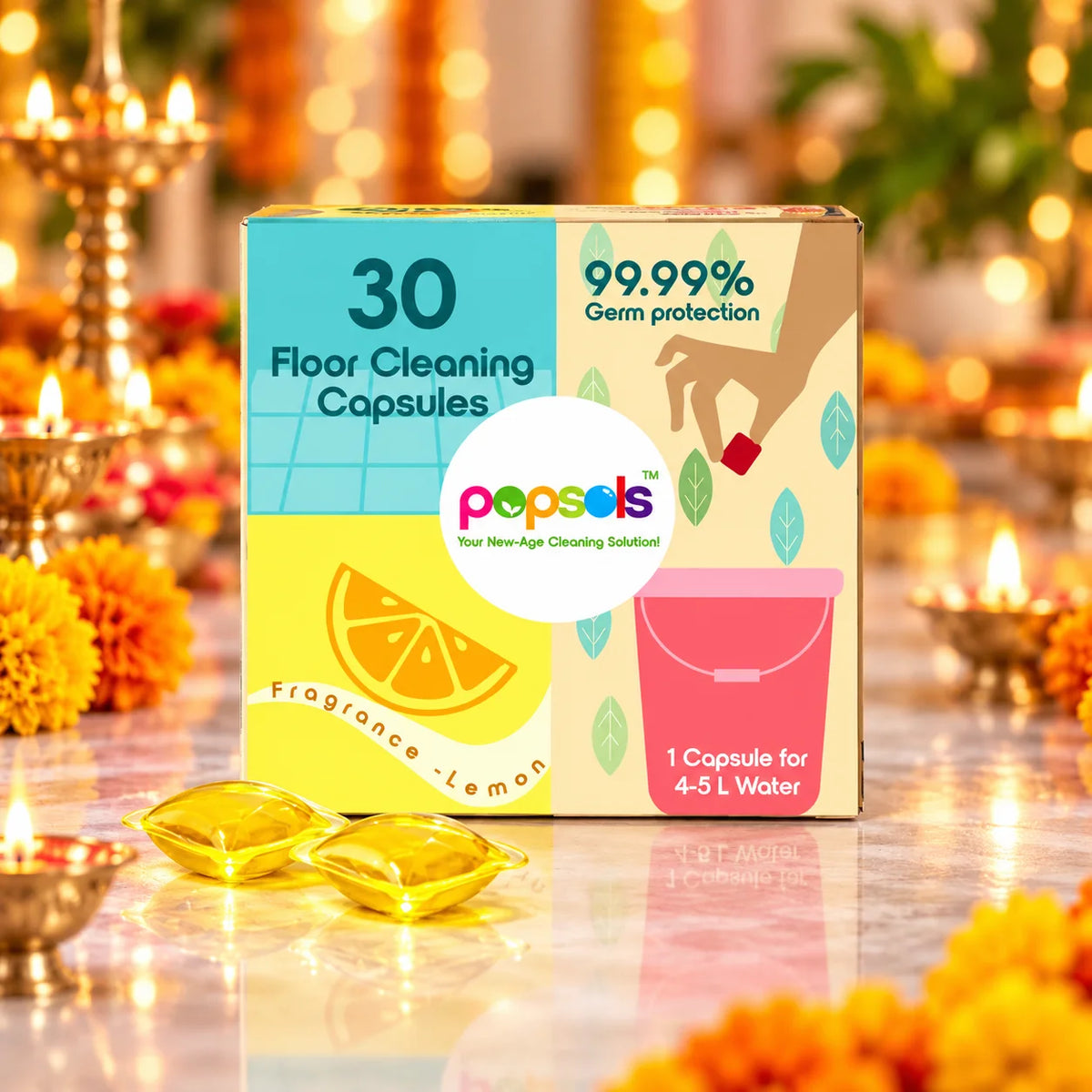 Lemon – Floor Cleaner EcoPods