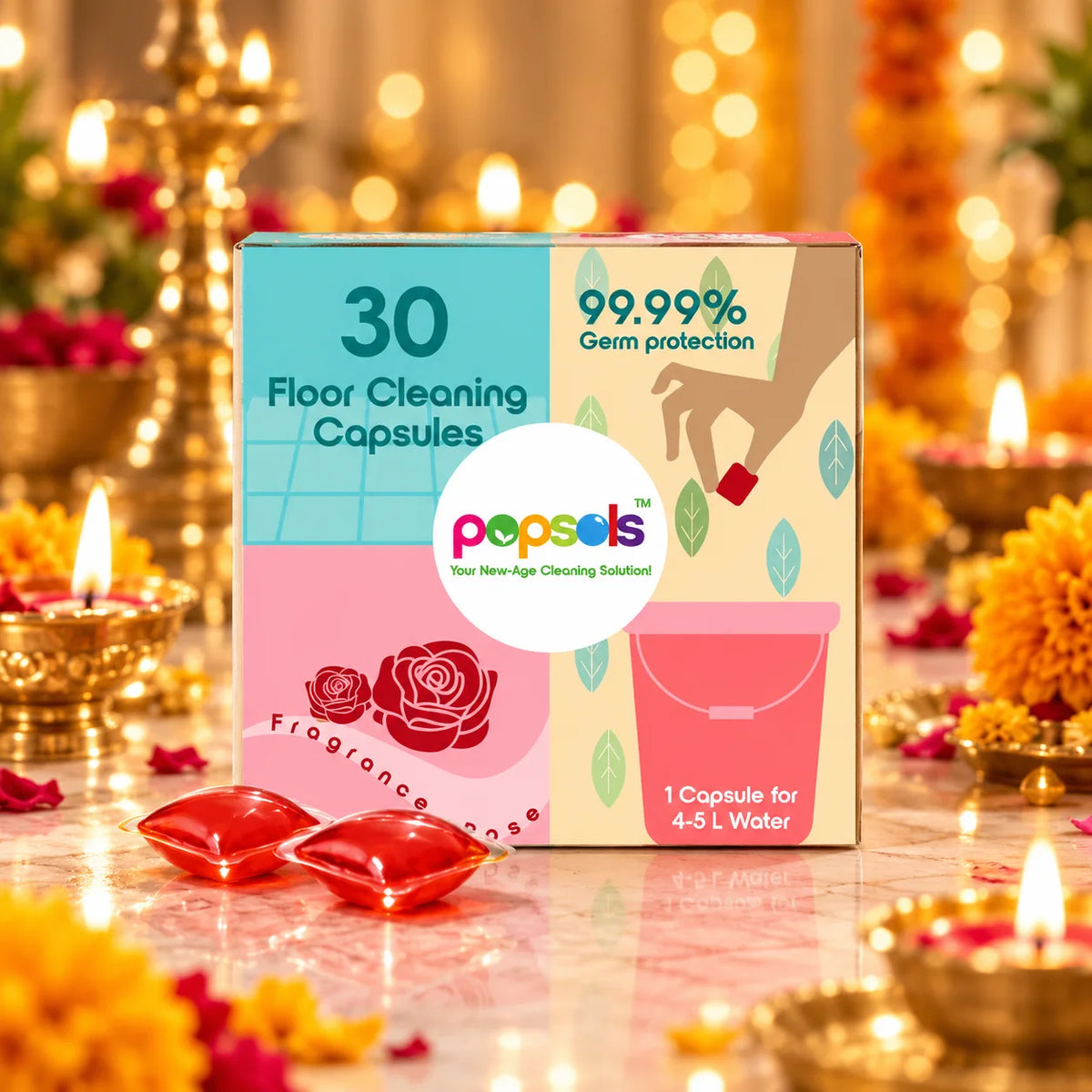 Rose – Floor Cleaner EcoPods