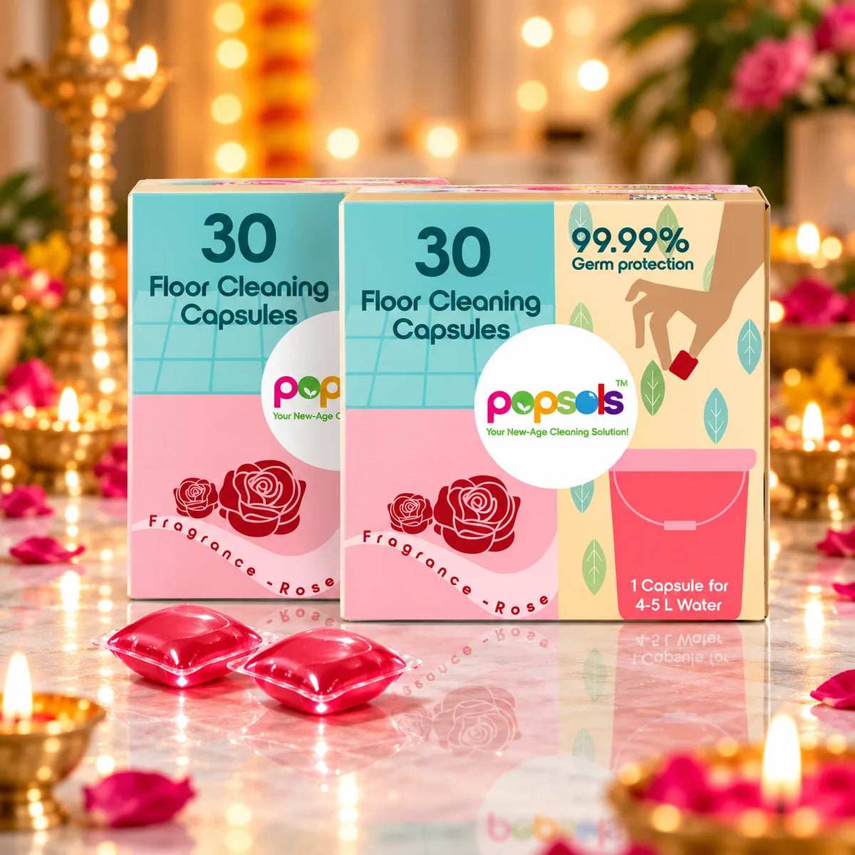 Rose – Floor Cleaner EcoPods
